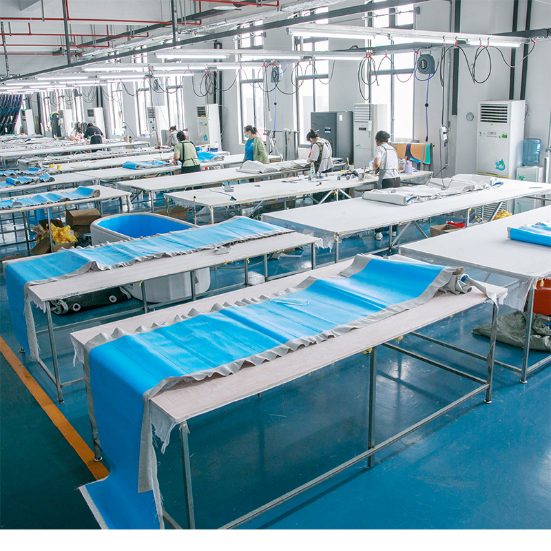 inflatable assembly production line