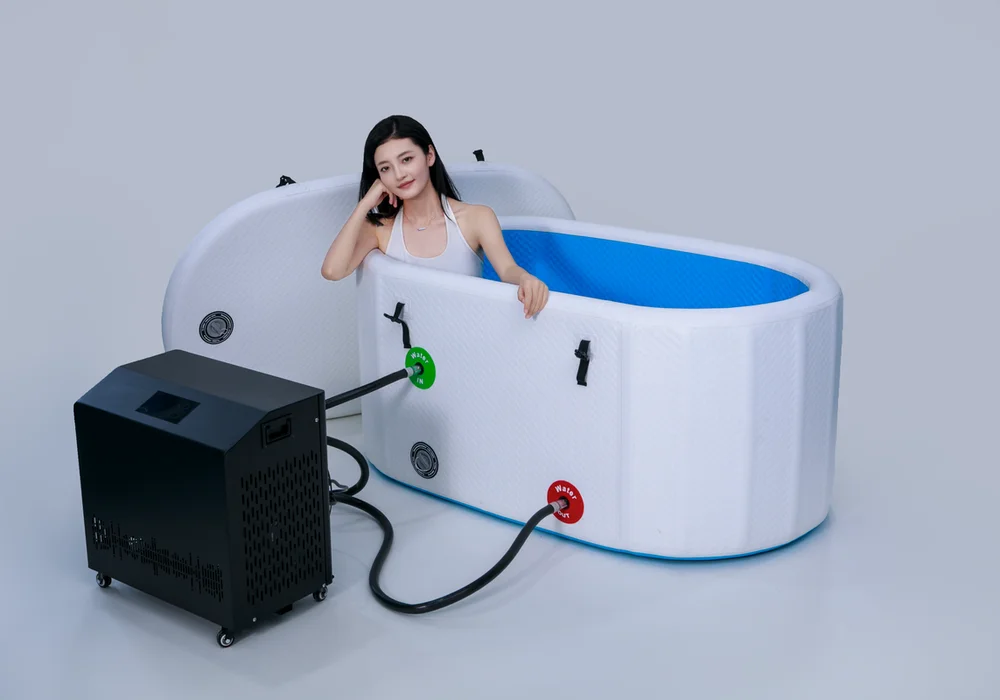 Ice Bath with Chiller with Model